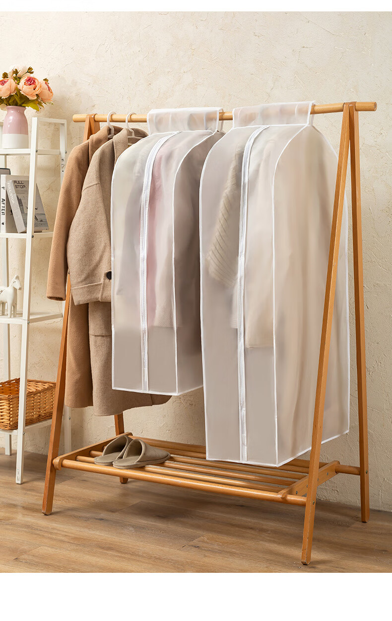 hagczatng衣服防尘罩立体透明家用衣物隔水防尘袋挂式大衣西服套收纳