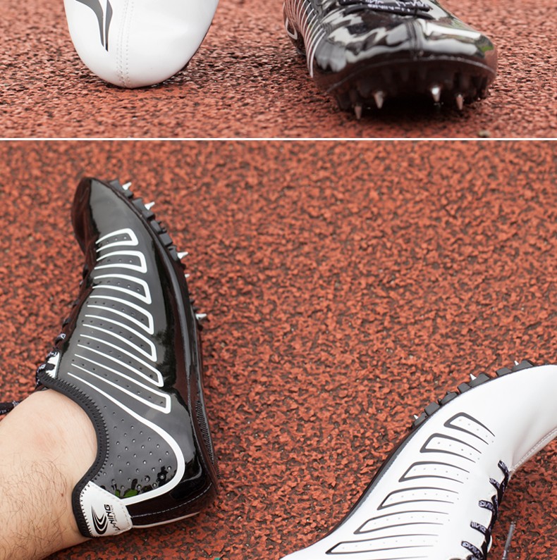 李宁 专业短跑钉鞋7钉鸳鸯钉子鞋全掌pebax男女学生中高考跳远比赛