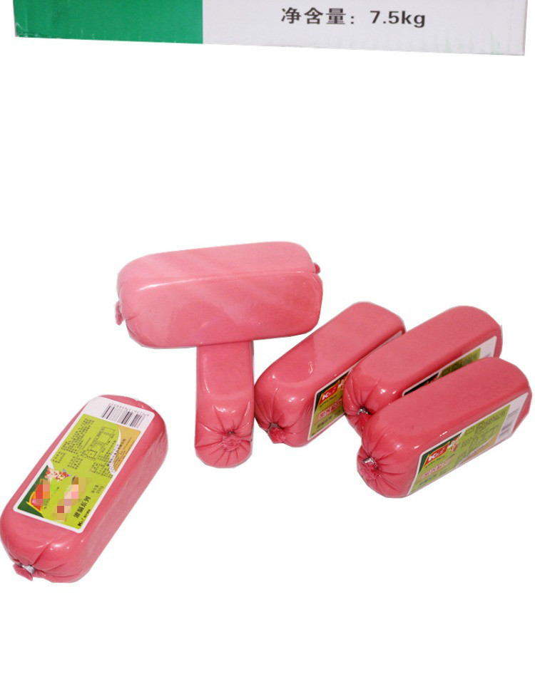 方火腿商用方腿10个酒店餐饮盐水香肠即食超大方形粗火腿肠