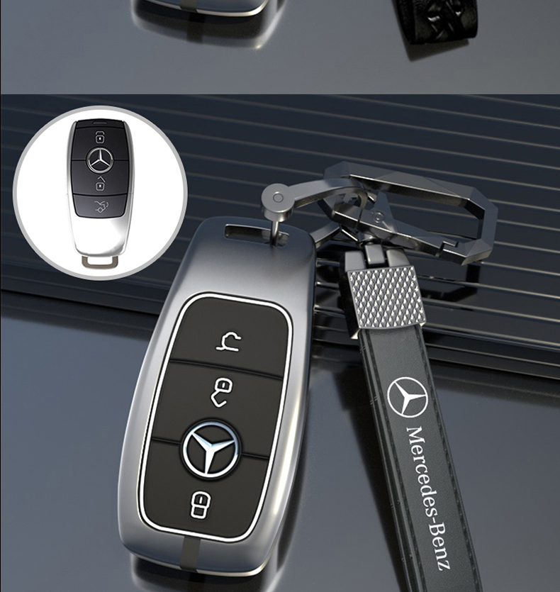 2022款奔驰c级车钥匙套c260l男性c200l新款s级s400壳e300l扣a200l奔驰