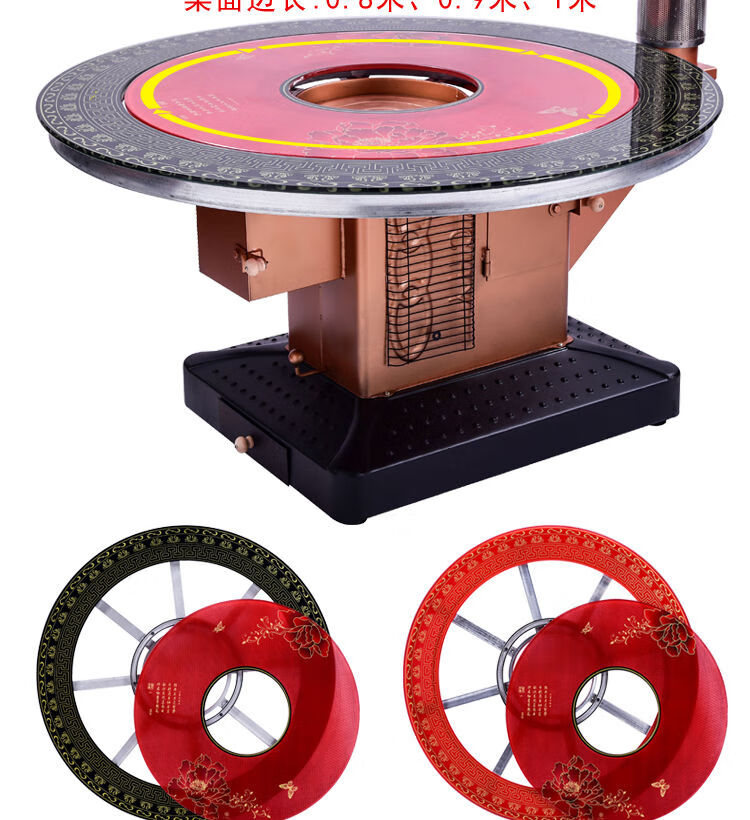 冬季农村烧柴炉家用室内烤火炉回风炉取暖炉柴煤两用多功能柴火炉12米
