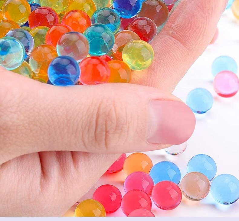水晶弹珠水弹儿童玩具通用加硬9水泡水珠弹m416水蛋 7
