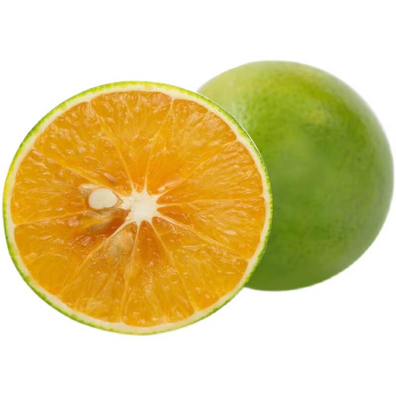 海南绿橙 三亚琼中特产现摘橙子薄皮榨汁8斤新鲜嫩香软5斤水果 8斤