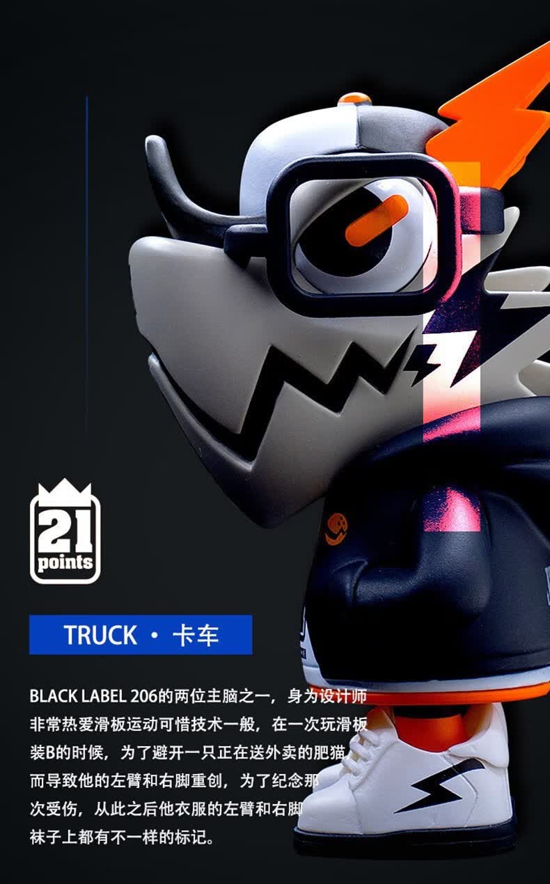 变色龙6代第六梦想新大陆盲盒lamtoys潮玩仔街头脏辫手办摆件男生礼物