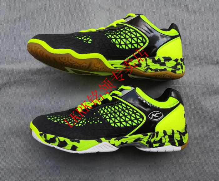 支持国货李宁寕男子凯胜羽毛球鞋 运动 训练鞋 黄色fytl003-2 39