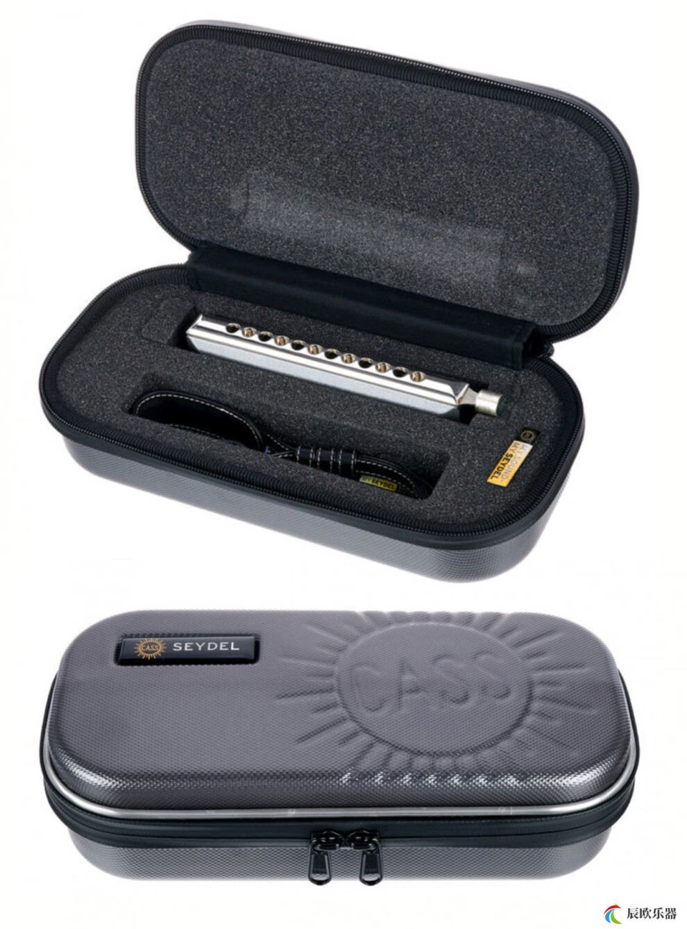 新款德国seydel赛德12孔磁性系统半音阶口琴symphony 48 12孔