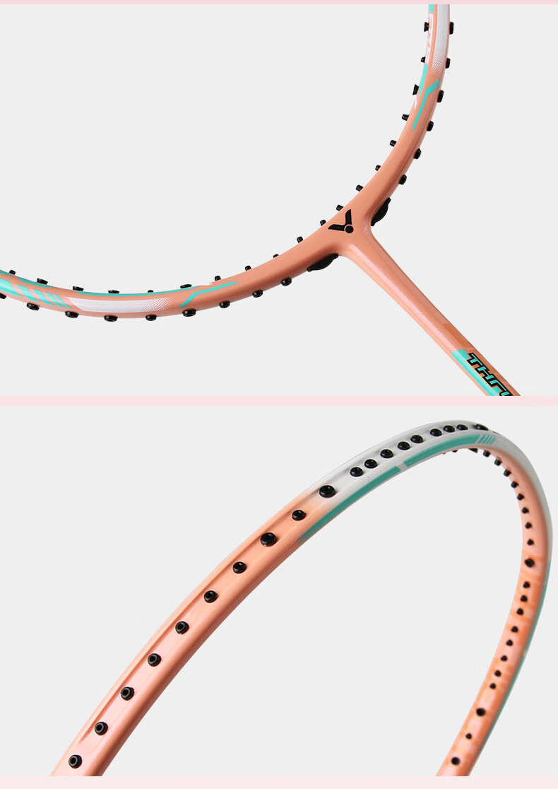 天颛 胜利tk280海洋绿 victor胜利羽毛球拍铁锤tk-hmr高磅进攻型超轻