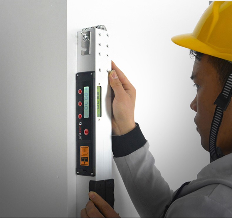 铝合金靠尺2米折叠数显水平尺高精度验房工具电子垂直检测尺m数显靠尺