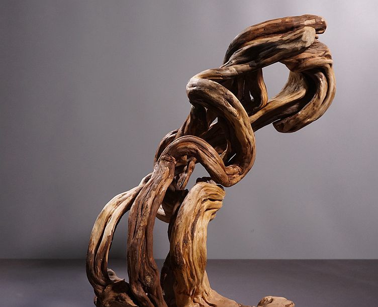 工匠时光风化枯木树根雕根艺底座电视柜软装饰品禅意摆件功夫茶道干