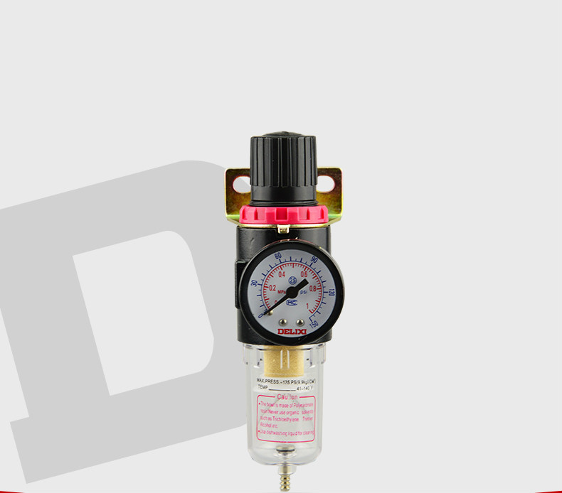 2分气源处理油水空气过滤器 亚德客型调压阀减压阀 afr2000【螺纹2分