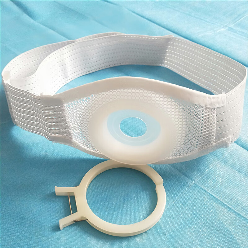 四季透气弹力造口腹带固定腰带二件式造瘘造口袋腹带护理肛肠防漏5cm