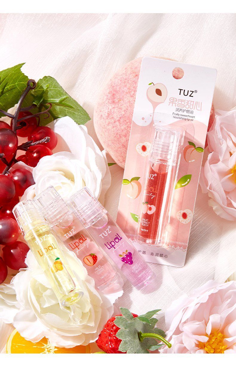 唇油嘟嘟唇透明滚珠瓶去死皮淡化唇纹润唇保湿护唇打底防干裂起皮 01