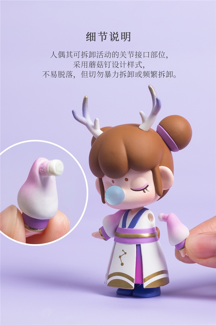 吹泡泡的女孩盲盒祖国版林深不知处盲盒吹泡泡女生女孩10元以下2022网