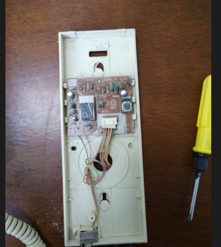 电话机下盖讲解(电话机内部结构图安装)