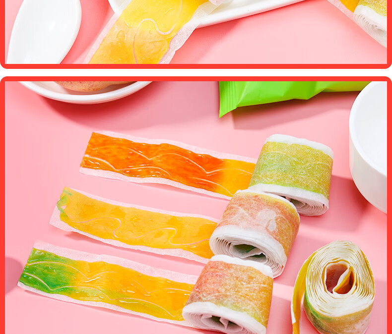 韩国进口fruitbythefoot果汁水果卷卷糖软糖网红趣味食玩糖果蓝莓味21
