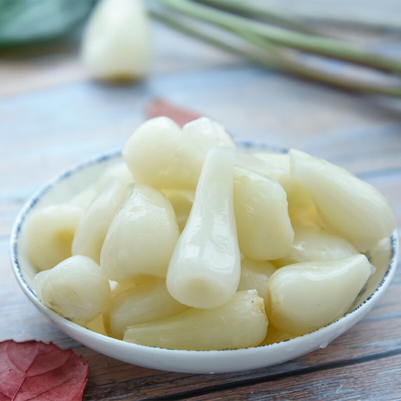 荞头甜酸茭头泡菜藠头腌制酸甜酸野广西特产教头泡菜茭头新鲜腌制 酸