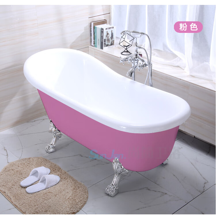 科勒(kohler) 亚克力贵妃浴缸保温双层独立式小户型家用酒店网红民宿