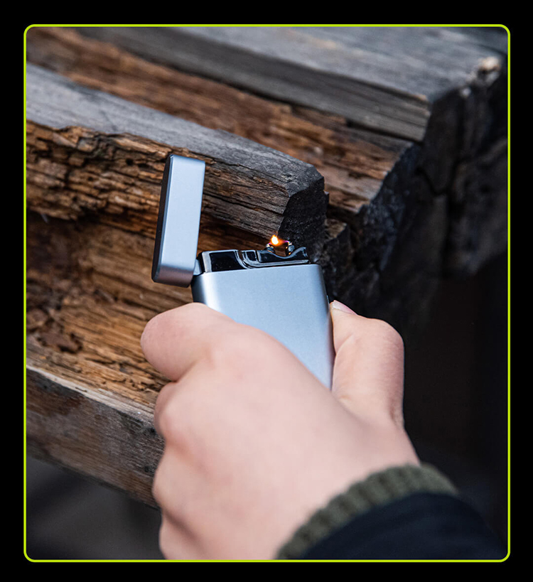 小·米有品生态电弧打火机极蜂等离子电弧打火机大功率高温火焰防风