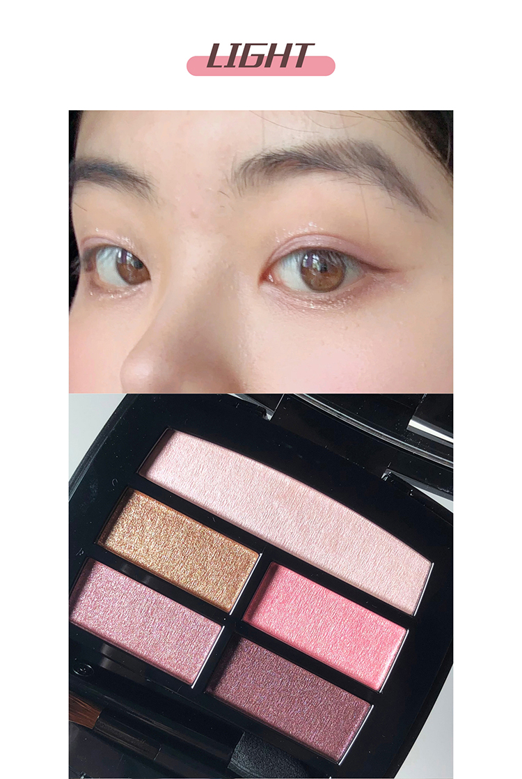 香奈儿(chanel) 米色时尚五色眼影 4.