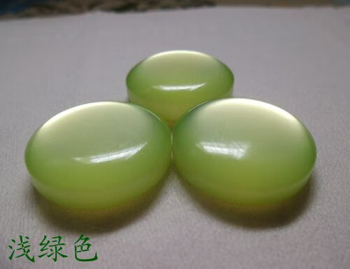 新款可狄厘米全新老式有机玻璃亮光型纽扣扣子年代复古蘑菇钮扣 深