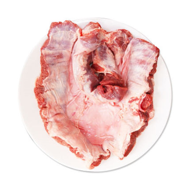 维桑生鲜猪护心肉新鲜冷冻猪连肝肉罗根肉蓬稳隔膜肉20斤箱