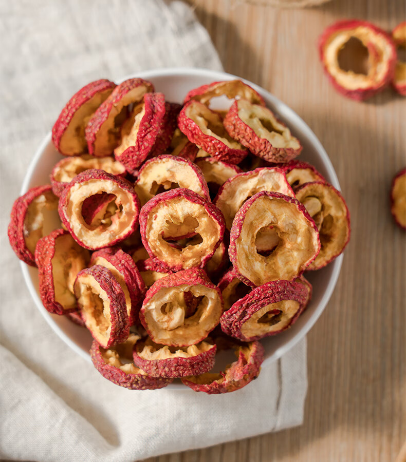 无核山楂干泡茶500g干山楂片泡水中心圈无籽去核新鲜