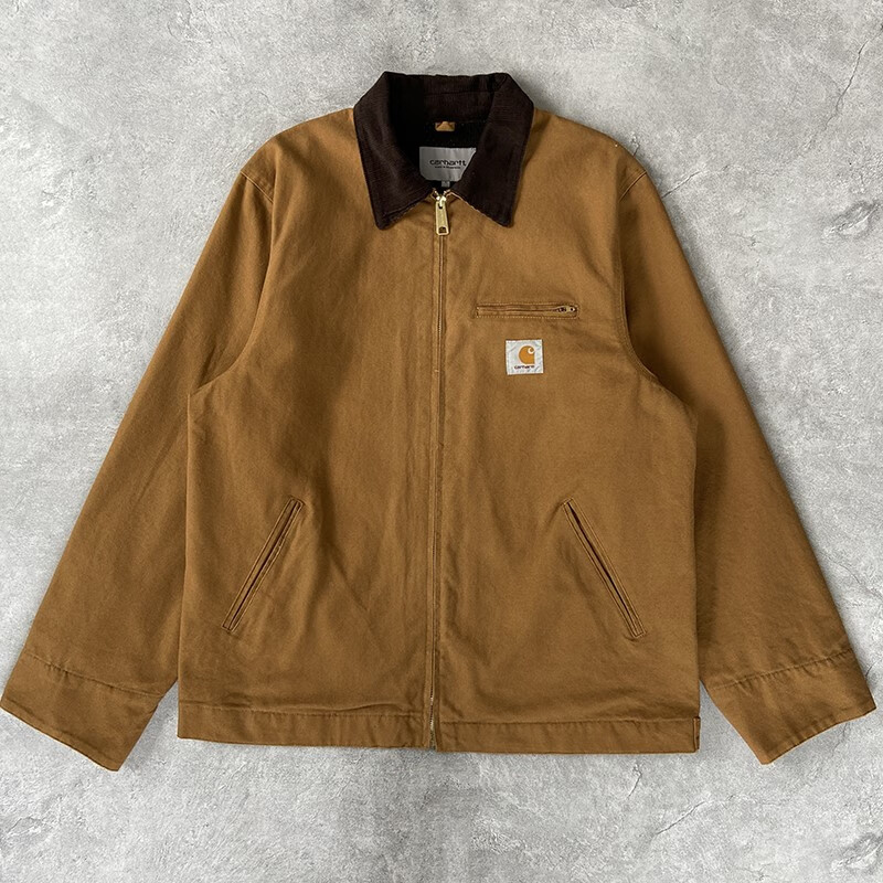 原创卡哈特carhartt底特律古帆布水洗重磅王信凯同款 标准黑(现货) m