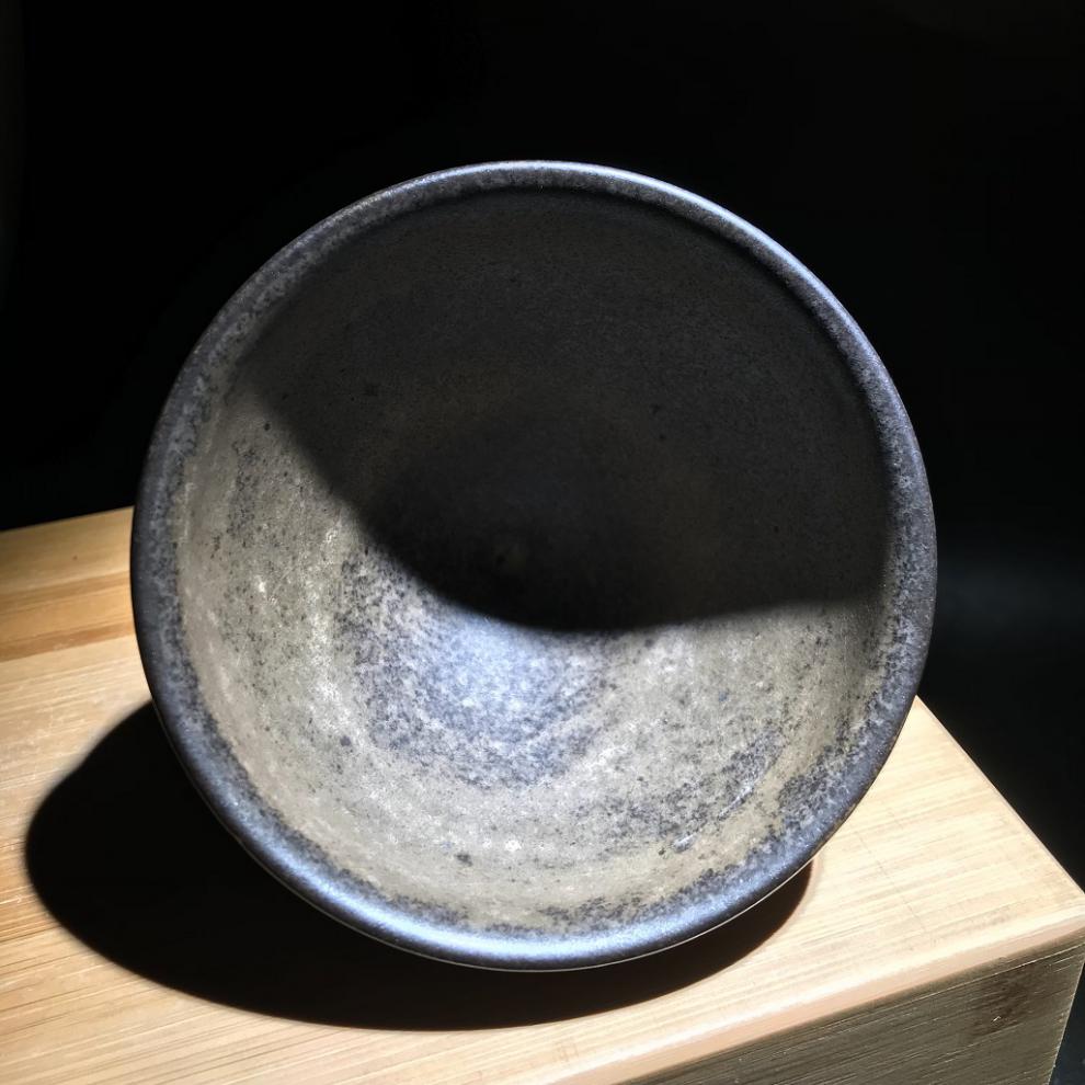 建盏龙窑柴烧通天龙窑柴烧灰贝老灰贝建盏茶杯茶具原矿原釉全手工纯色