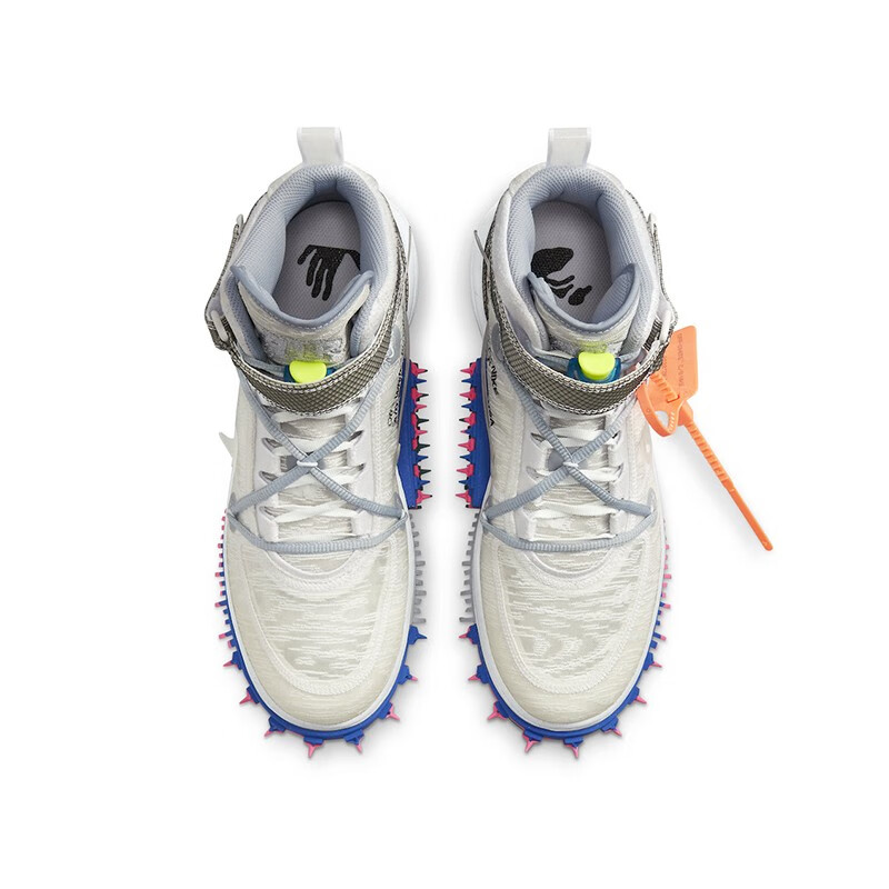 nike耐克男女鞋 air force 1 x off-white af1 ow 联名中帮休闲板鞋