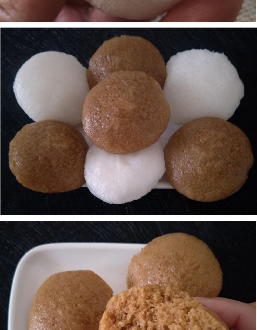 四川特产正宗手工米糕白糕发糕米馒头孕妇糕点宜宾小吃泡粑1000g 白糖