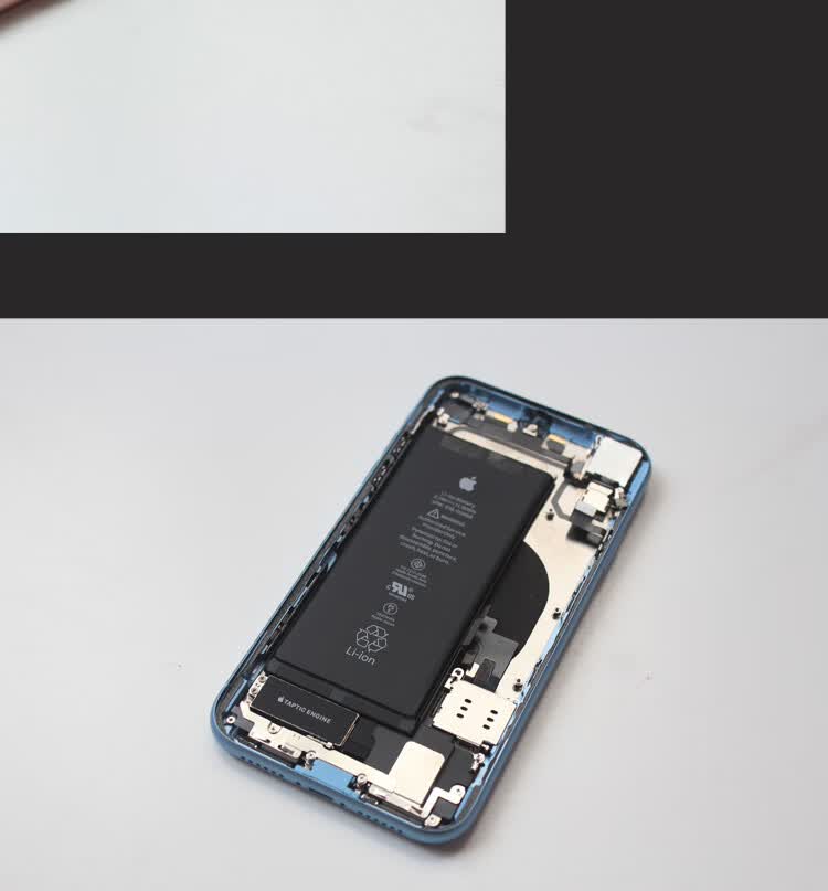 适用苹果x拆机后盖总成中框8代8plus后壳iphonexr原装xsmax原拆总成