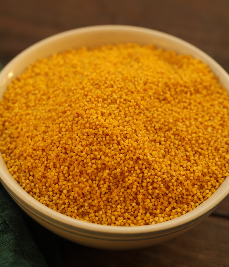 米脂小米2018新米黄小米农家自产陕北月子米陕西小黄米杂粮粥5斤