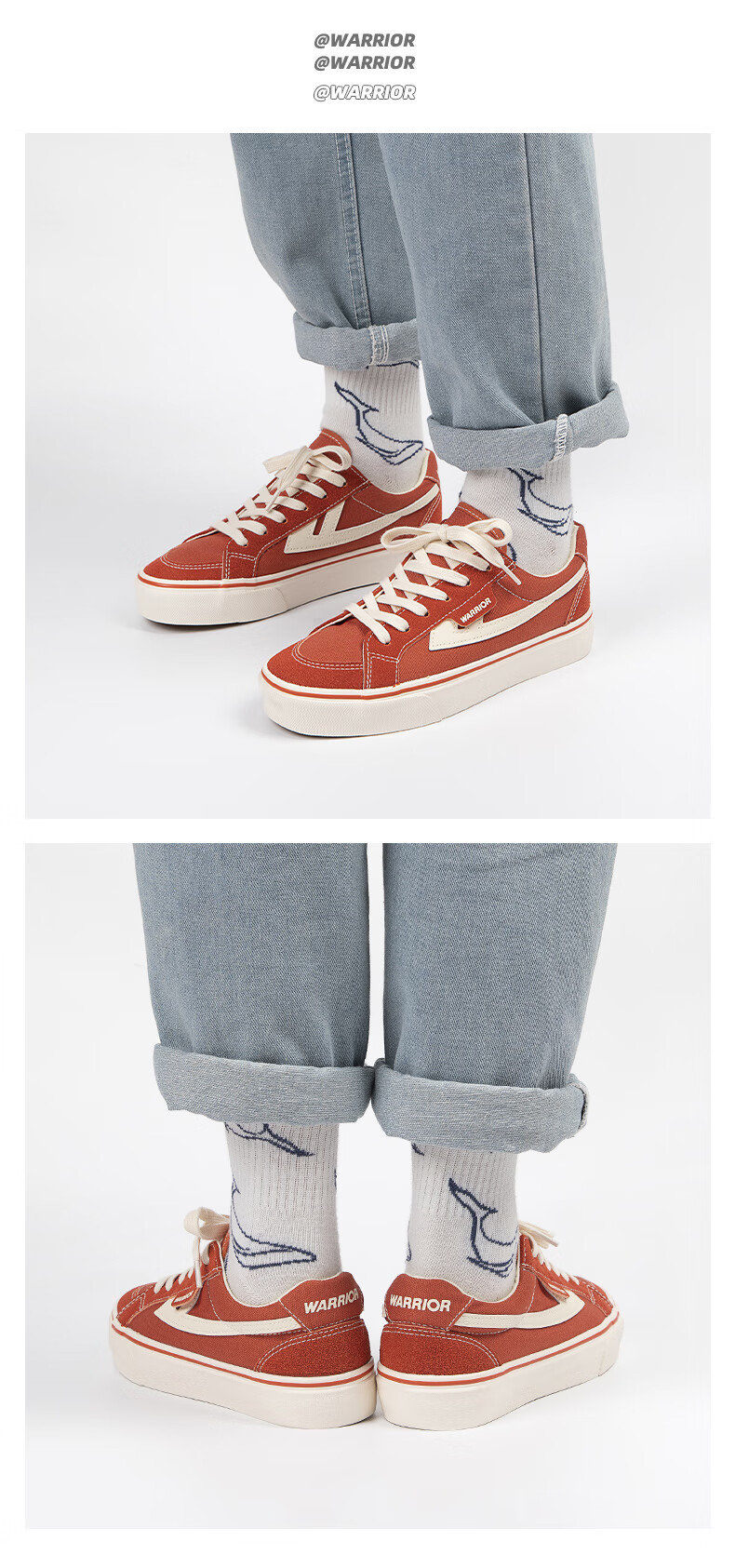 吴建豪ve·ssel红色鞋子情侣鞋小众设计帆布鞋女秋季韩版休闲板鞋男