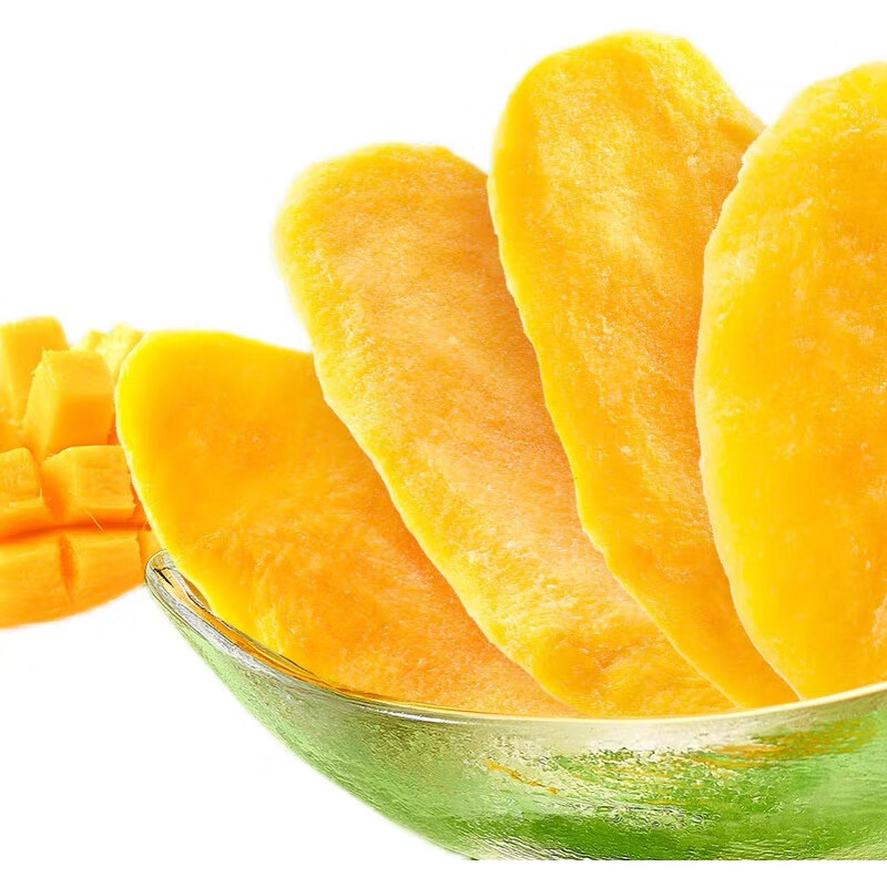 来伊份芒太后青芒果肉58g10袋装酸甜金芒果肉果干蜜饯来一份零食青