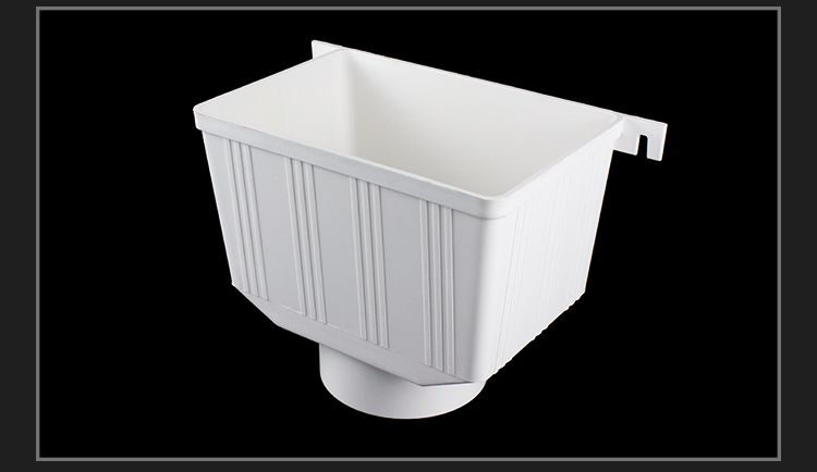 pvc水斗 排水管雨水管集水斗 落水斗 两用雨水斗 漏水斗87 75 110 110