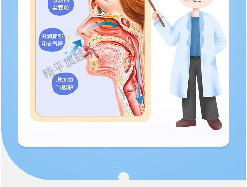 嘴貼口呼吸貼止鼾閉口閉嘴打呼嚕流口水防張口呼吸嘴巴貼兒童款黃色15