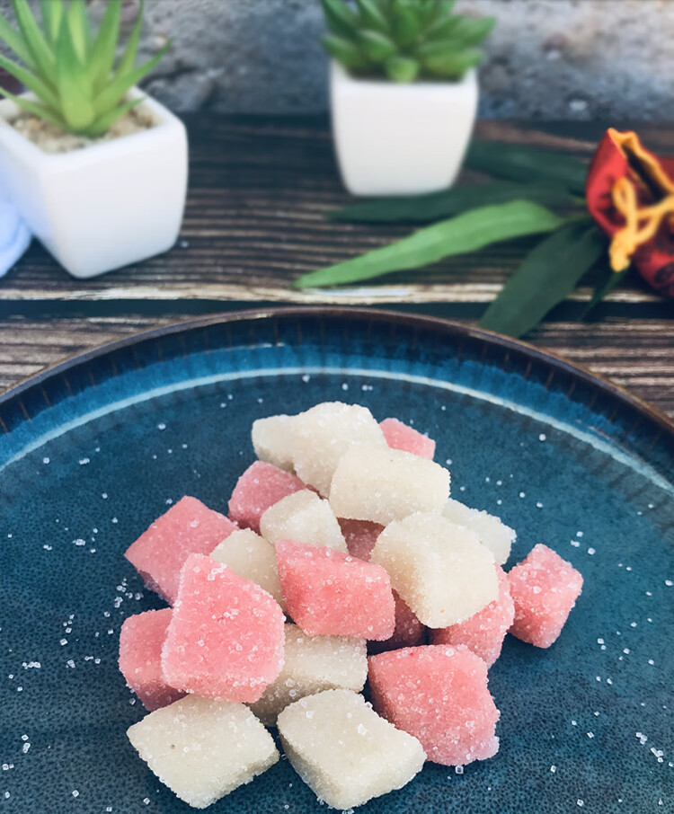 450g云南特产糯米软糖 传统糕点糯米糖农家手工自制糍粑兴香楼【图片