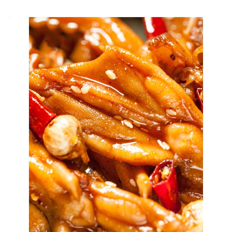 卤制包装形式:组合装口味:孜然味净含量:201-300g类别:鸭掌货号:f8mxd