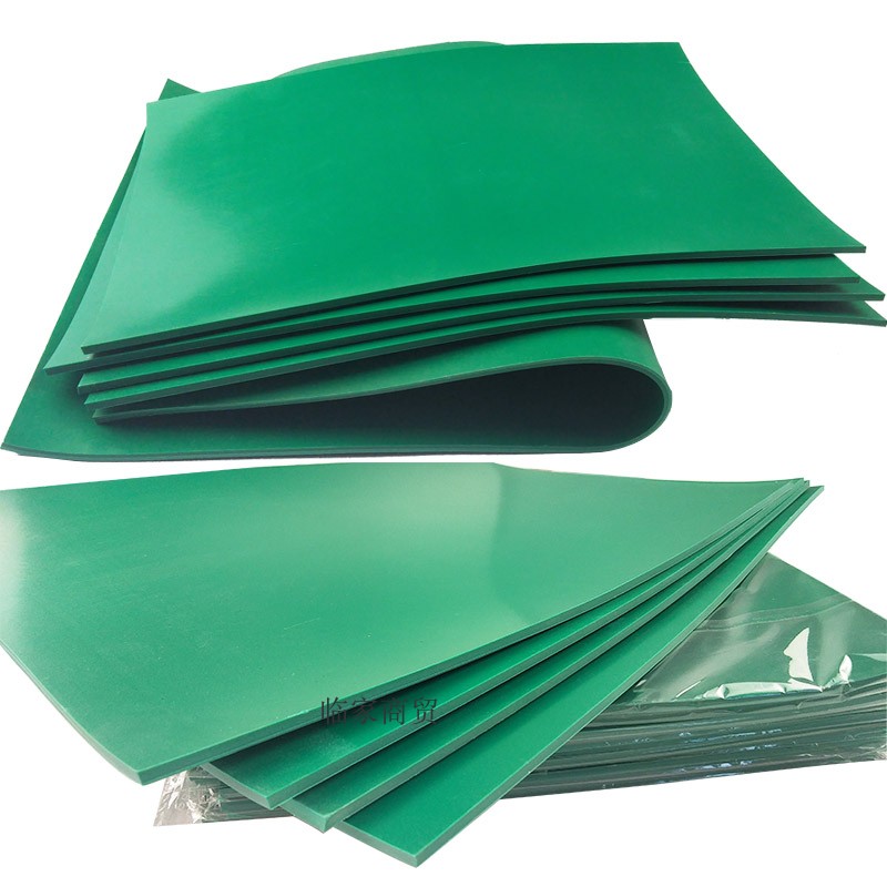 何老师版画雕刻板胶板版画胶版绿色pvc板绿版雕刻板绿胶版橡胶板 8k