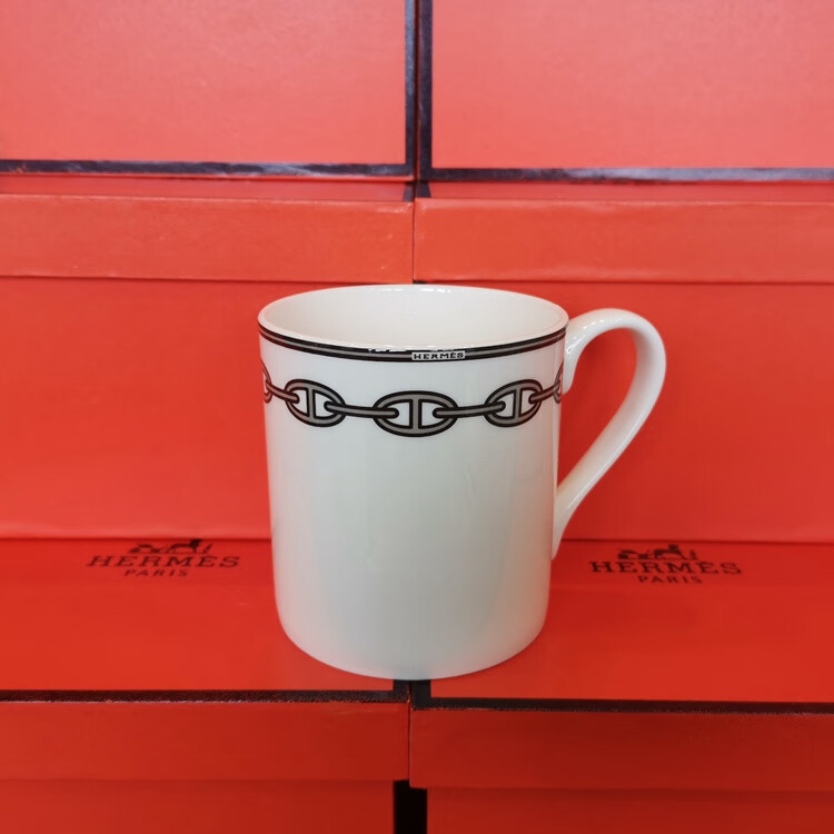 爱马仕风格咖啡杯爱马仕hermes欧式马克杯水杯子办公室茶杯咖啡杯礼盒