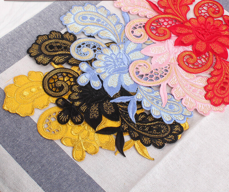 衣服上的贴花 贴在衣服上贴花补丁刺绣大个性贴画贴的破了小中国风