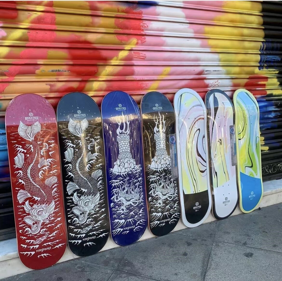 bd滑板西班牙进口bd 滑板加拿大枫木冷压技术 双翘单板面 包砂 镭射银