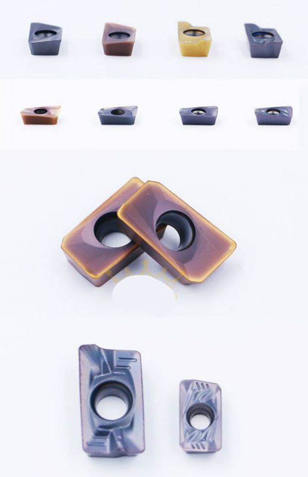 数控铣刀片飞面铣刀h2不锈钢铸铁件m2刀粒apmt1135pder1604铣刀片