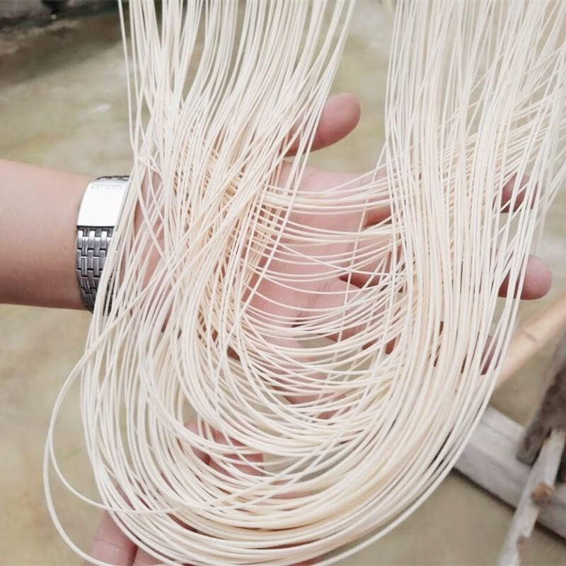 湖北黄冈罗田土特产乡下手工油面面龙须面5斤10斤 油面头 5斤【图片