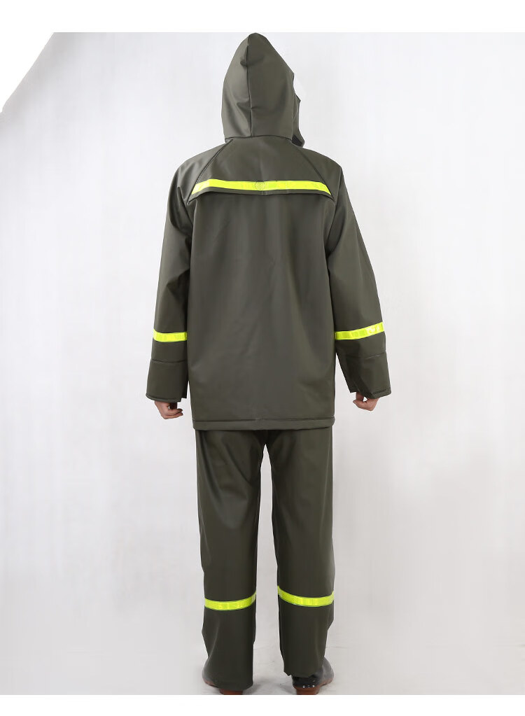 &#雨衣雨裤套装男加厚防暴雨摩托车户外骑行服全身防水成人分体雨衣