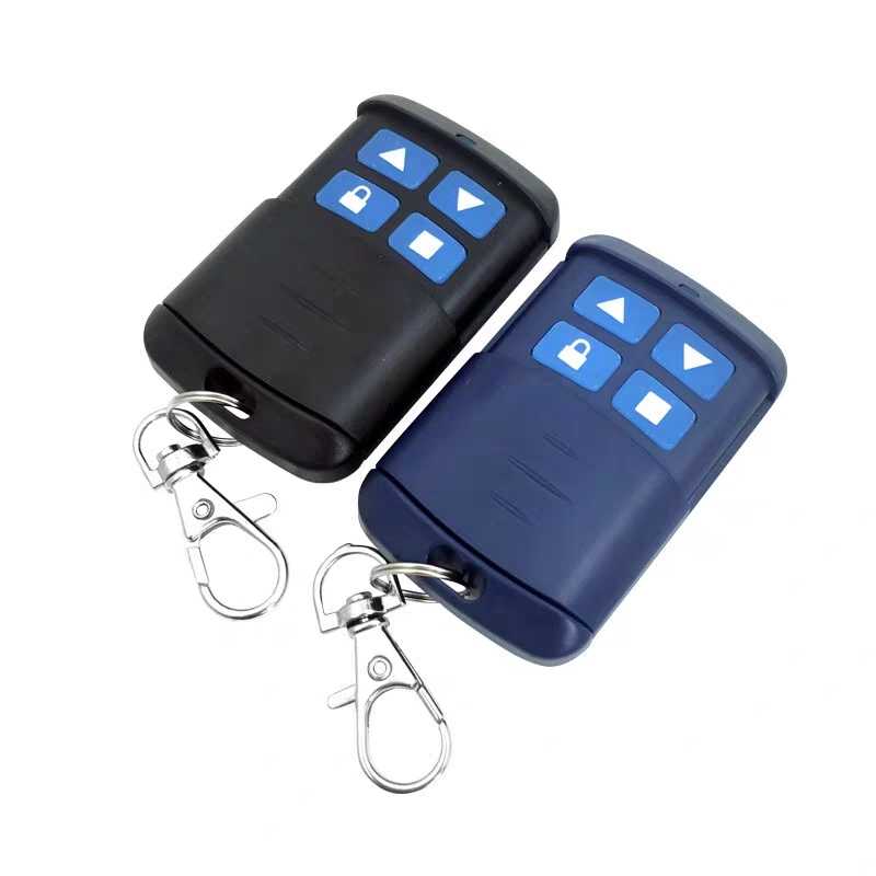 电动卷帘门卷闸门车库门通用型钥匙道闸对拷伸缩门遥控器433 频率433