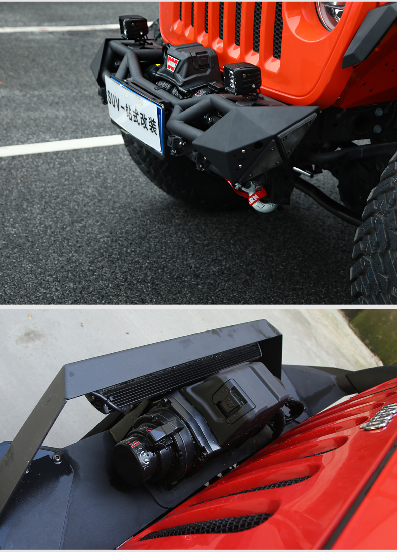 沃恩绞盘牧马人电动绞盘改装件猛禽坦克300越野车自救拖车12000磅warn