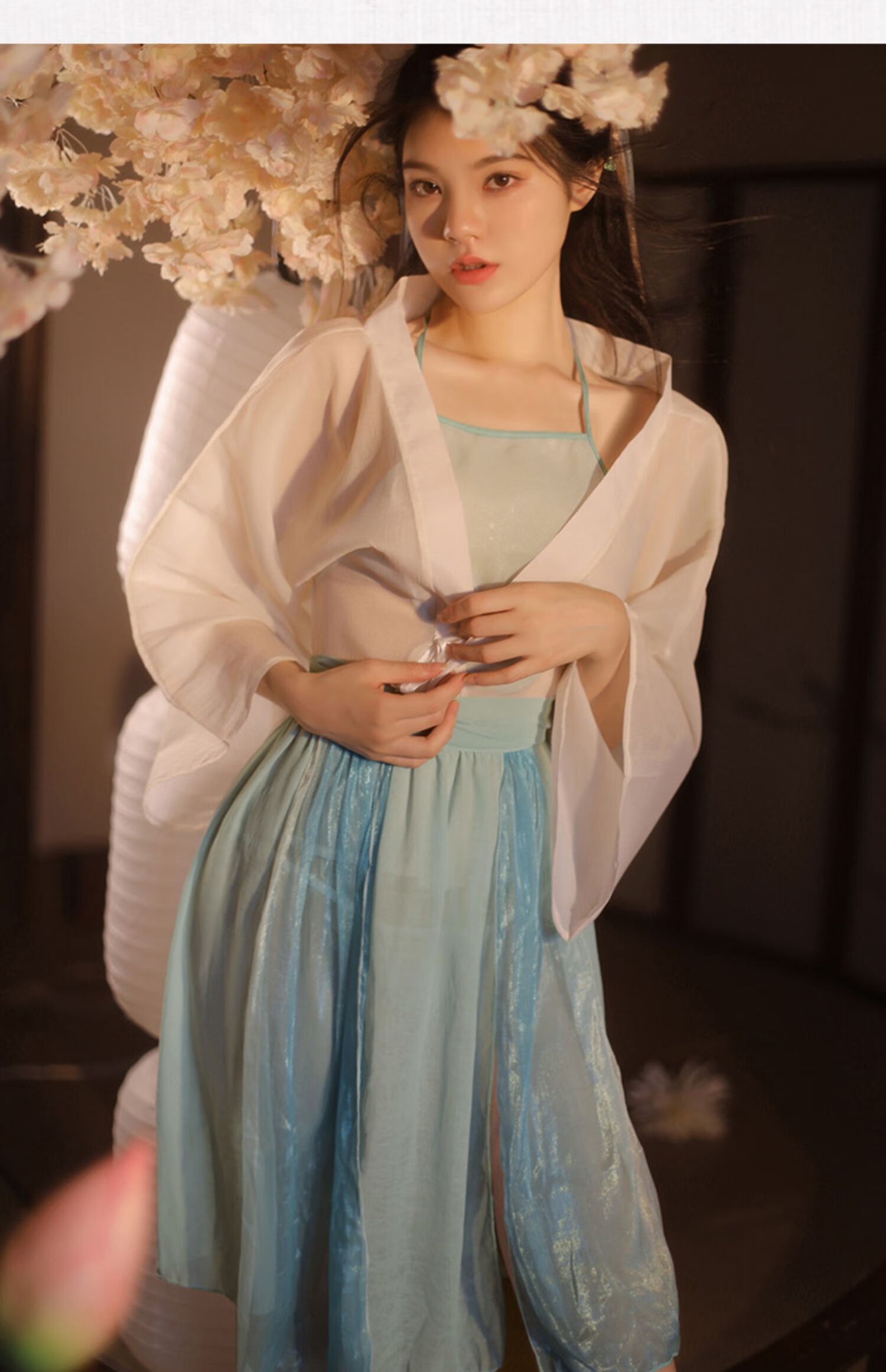 谜姬官方品牌 情趣内衣汉服制服诱惑性感小胸服装古装睡衣激情套装