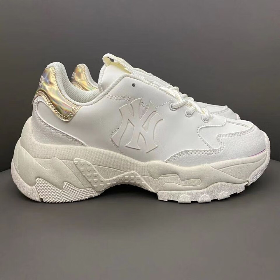 txs mlb ny鞋官方 韩版ny老爹鞋女ins厚底内增高鞋潮流百搭男女鞋子