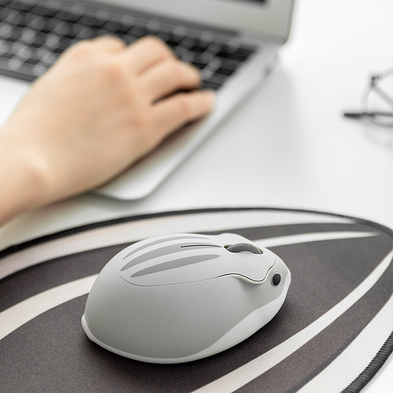 ampe出品仓鼠无线鼠标粉色女生可爱老鼠迷你办公创意卡通游戏笔记本